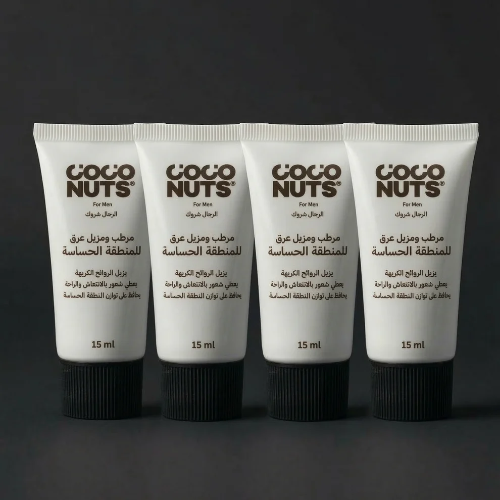 مرطب ومزيل عرق للمنطقة الحساسة للرجال من ماركة كوكو نتس